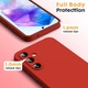 Калъф Soft Touch, тънък, ALC Mobile, противоударен, съвместим със Samsung Galaxy A16, червен Tpu