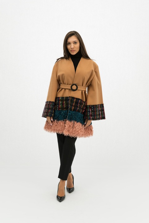 Jacheta Maro Dama cu Aplicatii Eleonora - ONE SIZE