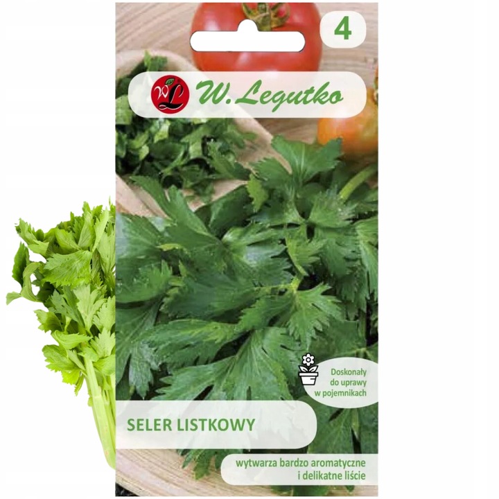 Semanta Seler Listkowy Green Cutting, Legutko, 0,2g, aromat, ideal pentru uscare