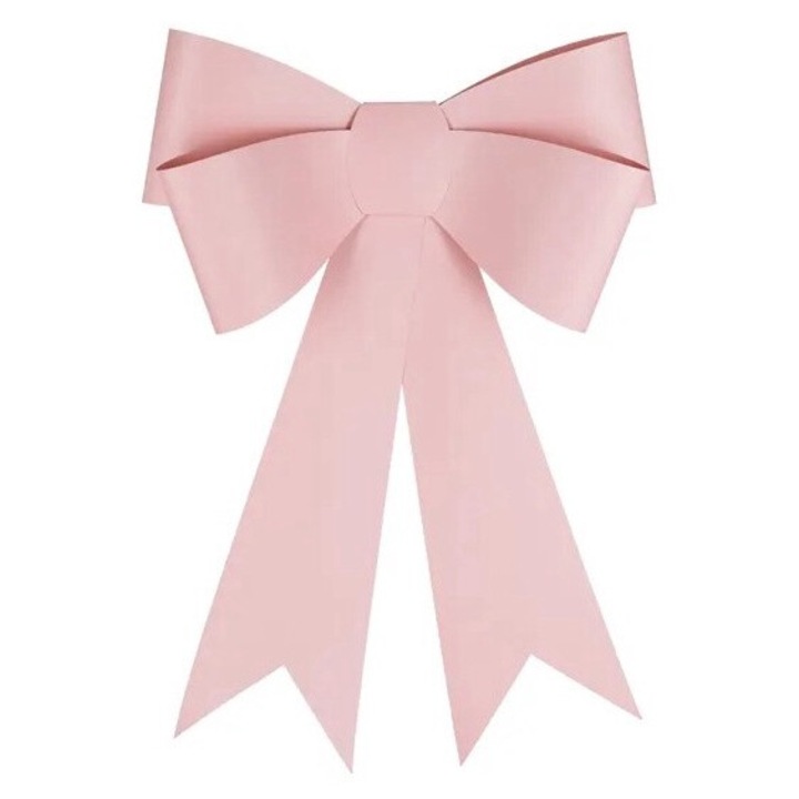 Funda mare din carton roz pentru decor 55×71 cm