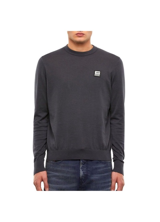 Ferfi pulover, Diesel, Pamut, Szurke, Szürke