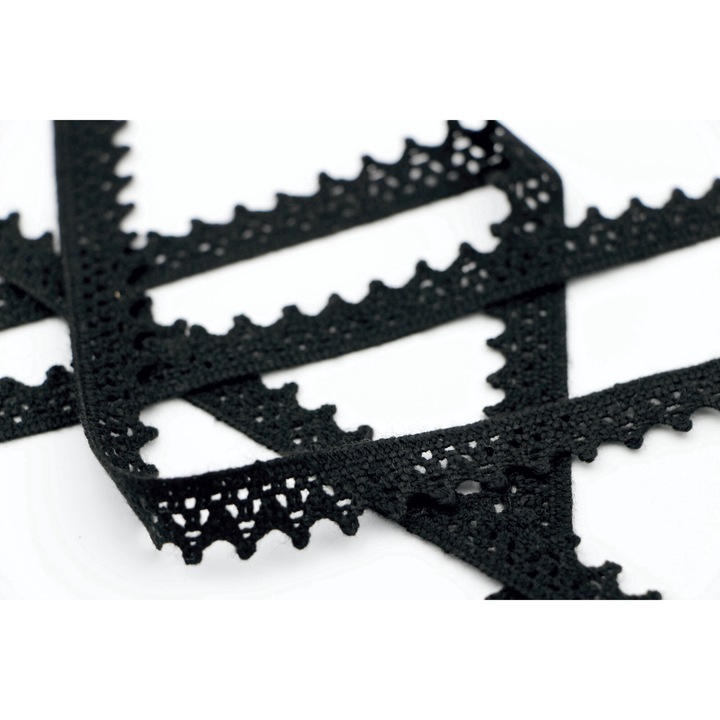 Dantela neagra D2C 25 de metri