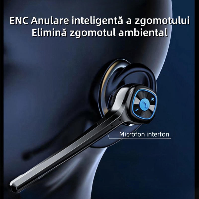 Casti fara fir, Bluetooth 5.4, IPX4 rezistent la apa, calitate a ...