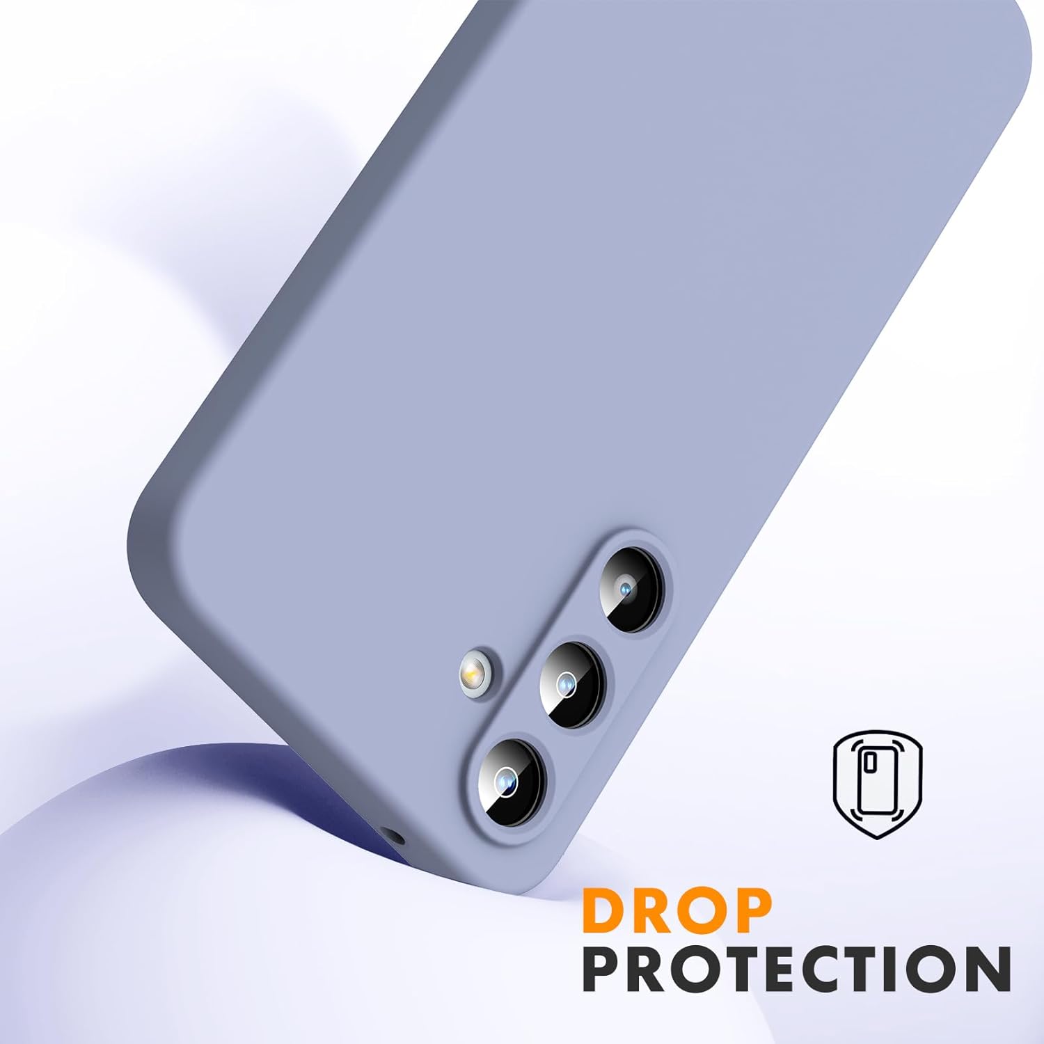 Husa Soft Touch, slim, ALC Mobile, anti soc, compatibila cu Samsung Galaxy S25, Lila Tpu