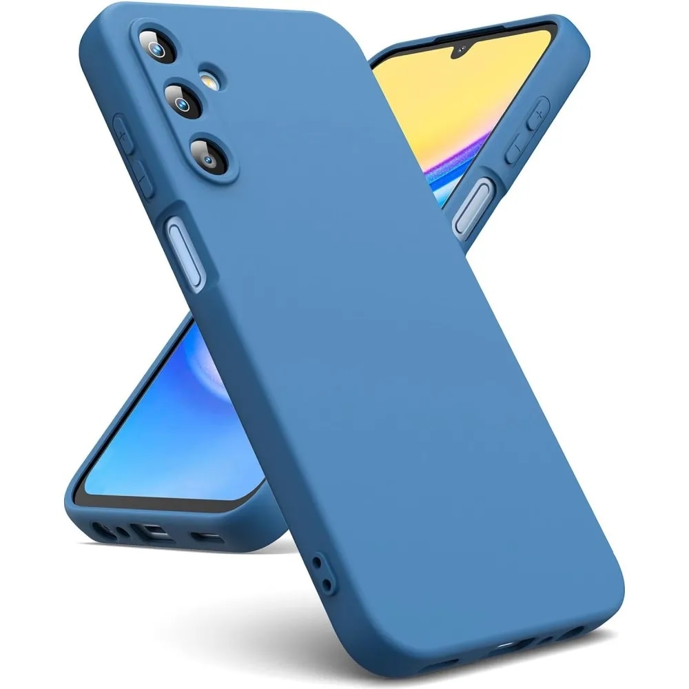 Husa Soft Touch, slim, ALC Mobile, anti soc, compatibila cu Samsung Galaxy A16, Albastru Tpu