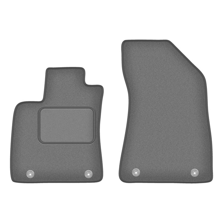 Set fata covorase auto, 4 bucati, presuri auto, pentru: MG ZS EV LF (2019-) corssover grafit