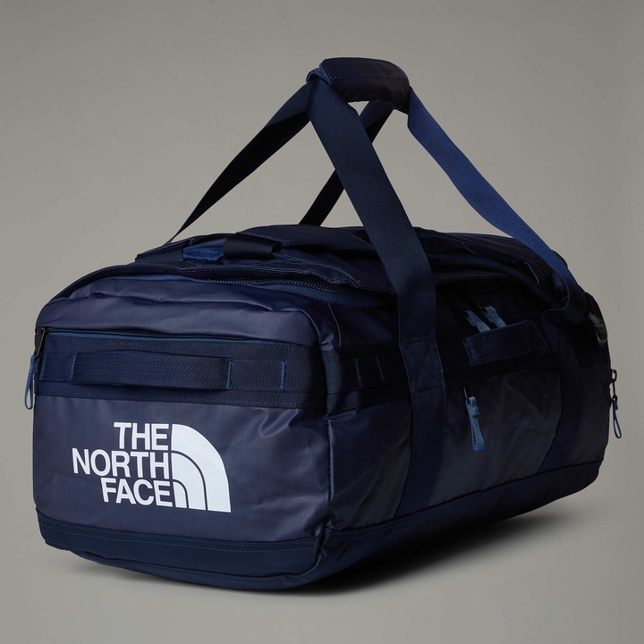 Geanta sport tip rucsac The North Face Base camp voyager Duffel 42l, albastru