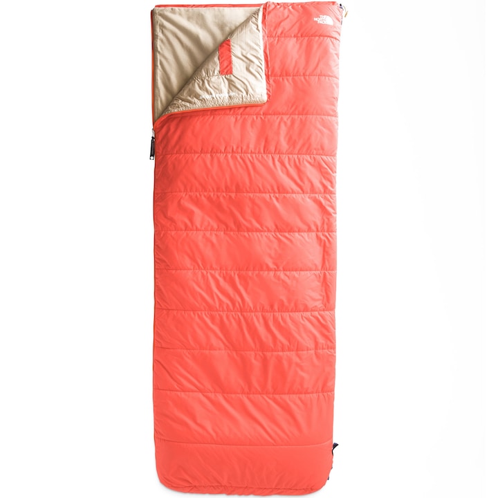 Sac de dormit The North Face Wawona Bed 35 regular, 2 grade, pana la 173 cm, orange