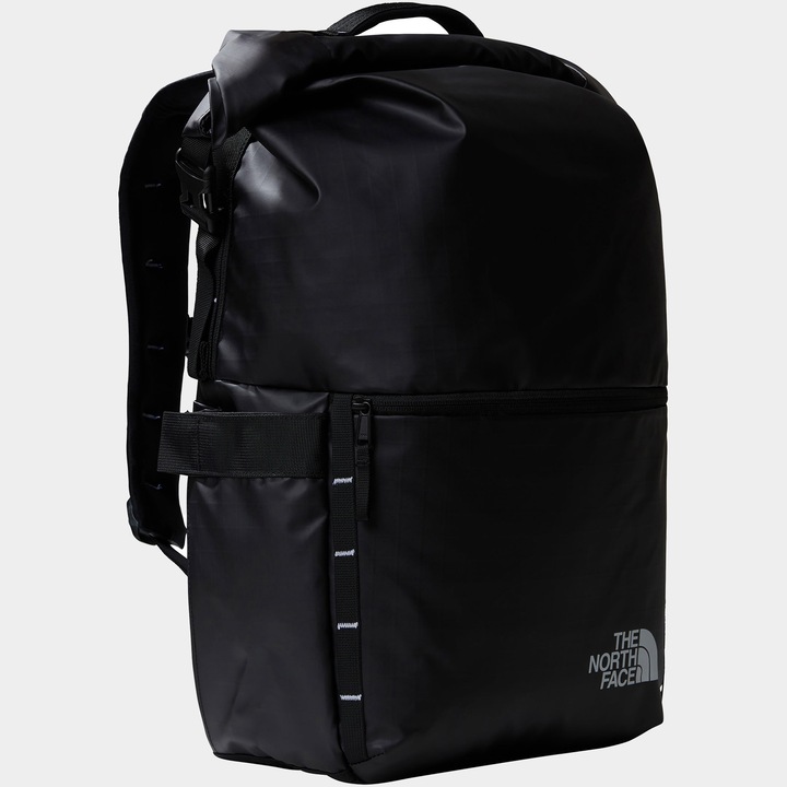 Туристическа раница The North Face Base Camp Voyager Rolltop, 25 л, Черен