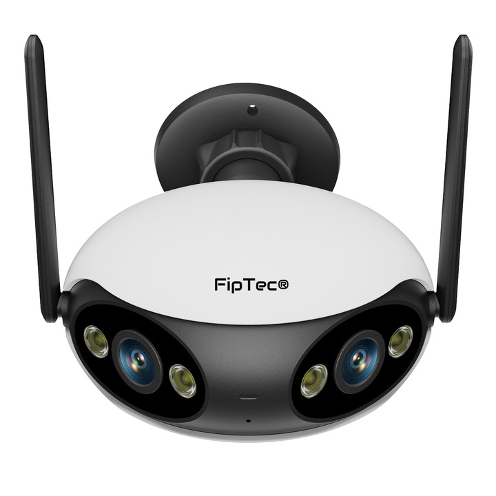 Камера за Наблюдение Две в Едно LO18, 180° Видимост, Full HD Картина, Нощна Видимост