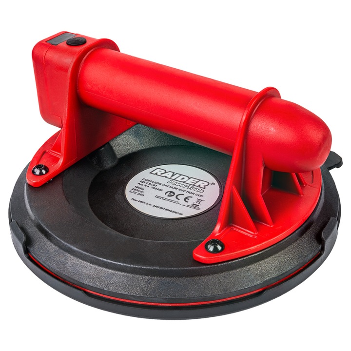 Ventuza cu acumulator 180kg 205mm 3,7V 2Ah cutie RAIDER RD-CSC01
