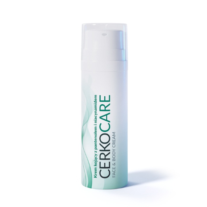 Cerkocare arckrém, 50 ml, irritált és aknés bőrre, könnyed formula