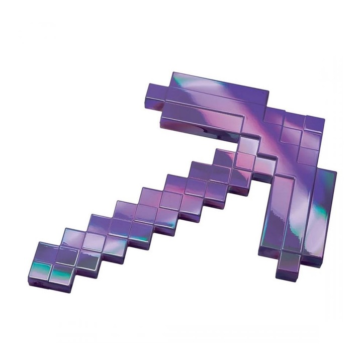 Кирка, Minecraft Pickaxe, Лилава пластмасова