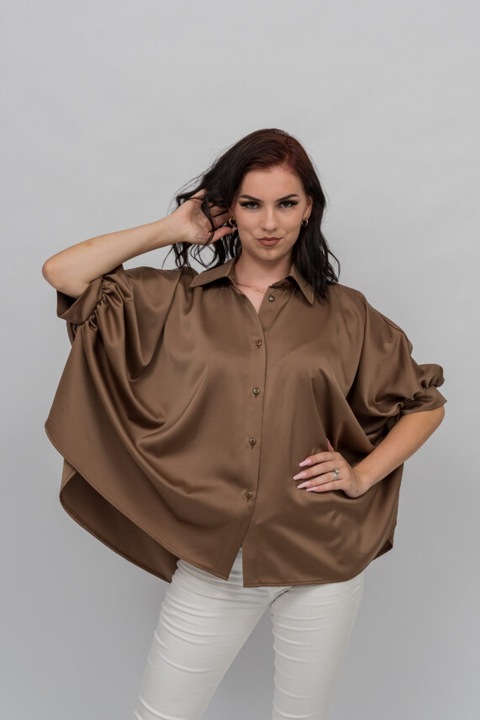 Paloma barna puffos ujjú ing - EGY MÉRET