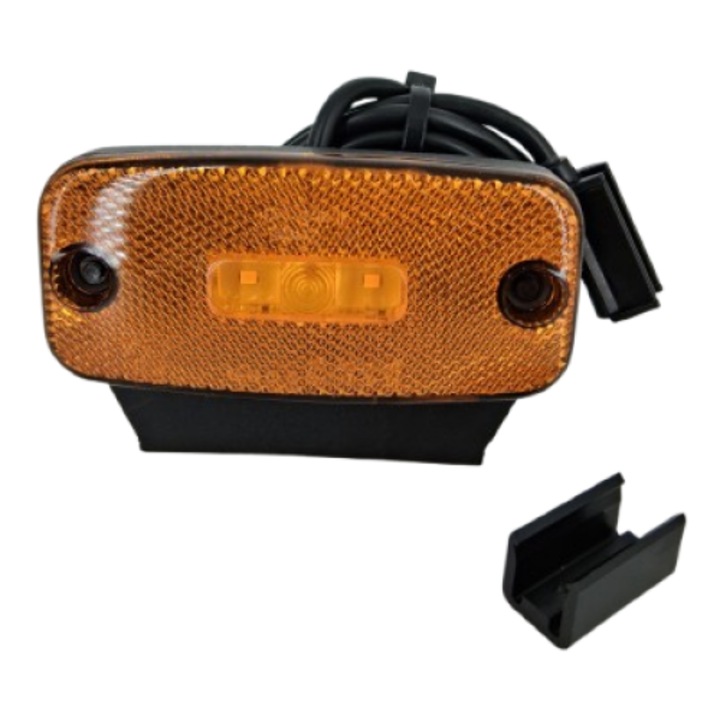 Lampa gabarit, Galben, cu mufa