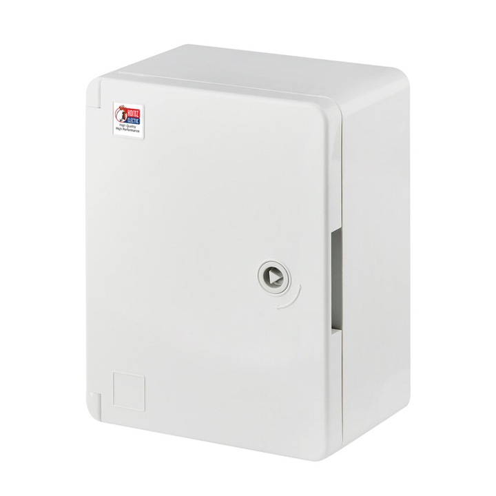 Carcasa standard ABS 400x500x180 cu placa de montare galvanizata (gri) HOROZ