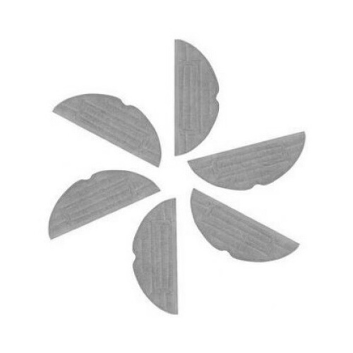 Set 6 mopuri pentru Roborock S7/S8, poliester/nylon, absorbante, rezistente la spalare