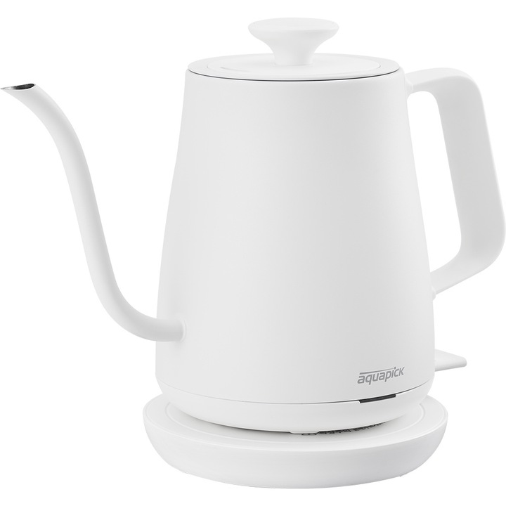 Fierbator electric CAMRY, 1,7 L, Fara fir, Oprire automata, 2200 W, Baza wireless 360º, Alb