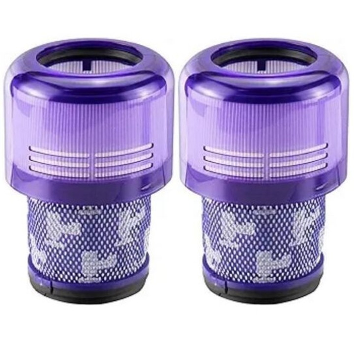 Set 2x Filtre Mr.Brush pentru aspiratoare Dyson V11/V15, H12, reutilizabile