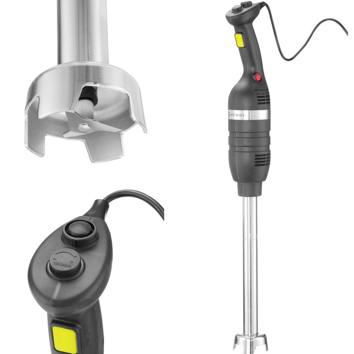 Mixer blender portabil, brat robotizat, lungime 500 mm, 4000-16000 rpm, 500 W