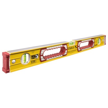 Nivela cu bula Tip 196-2 de 100 cm profil rezistent, profesionala Nivela cu bula Tip 196-2 de 100 cm profil rezistent, profesionala