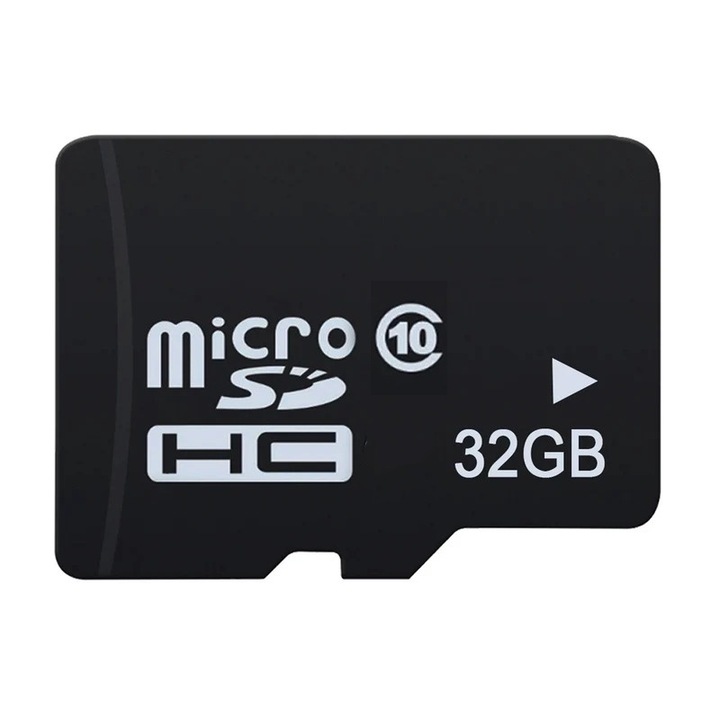 Карта памет, microSDHC 32 GB, за телефон, камера за наблюдение, камера, черна