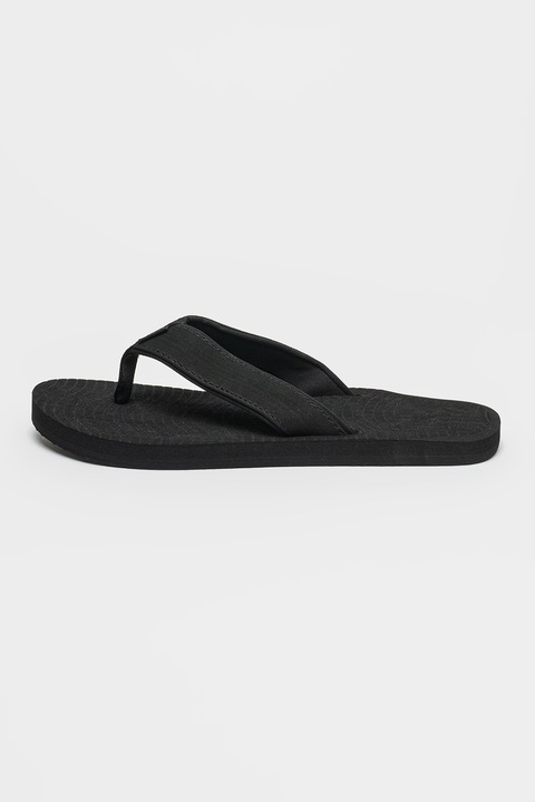 O'Neill, Papuci flip-flop cu model uni Koosh, Negru stins, 42