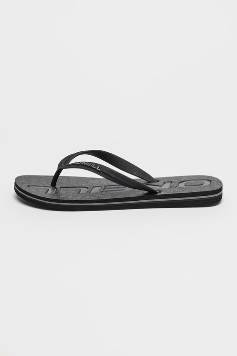 O'Neill, Papuci flip-flop cu logo Profile, Negru, 44