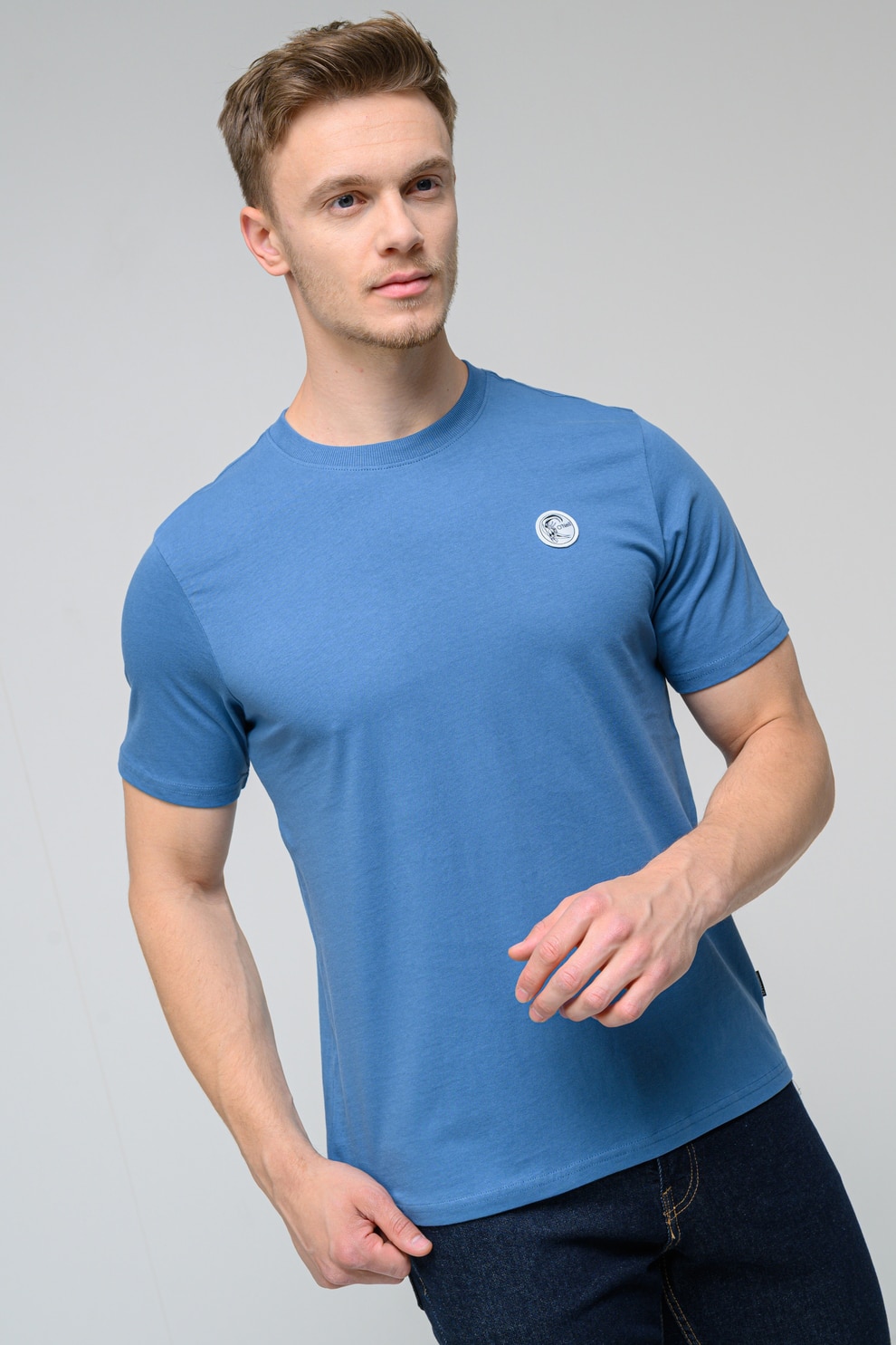 O'Neill, Tricou cu decolteu la baza gatului Originals, Albastru inchis, M