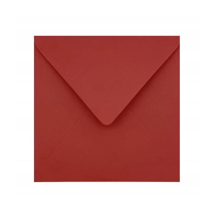 Пликове K4 Shan, комплект 10 бр., картон 120 гр./м2, тъмночервен
