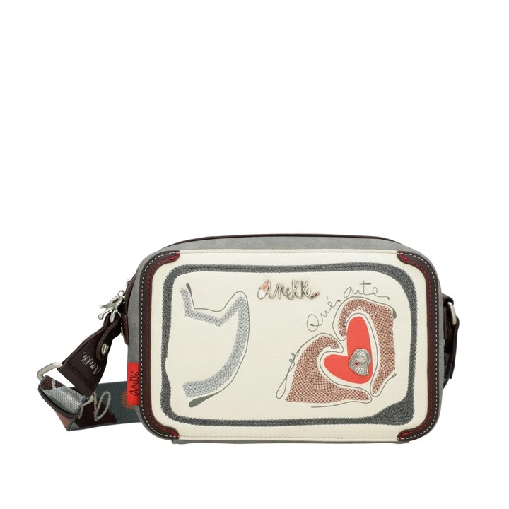 Geanta crossbody Anekke Alma, multicolor, piele ecologica