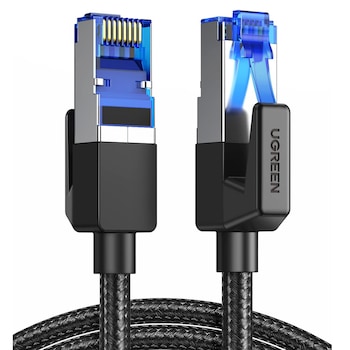 Cablu de retea, UGREEN, Cat.8, 2xRJ45, 10-Gigabit, 2m, negru