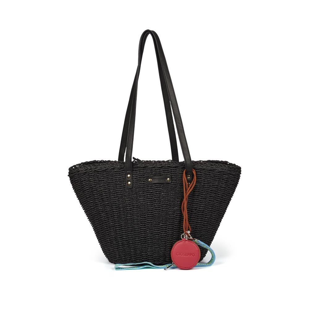 Gioseppo, Geanta shopper tesuta Glenic, Negru