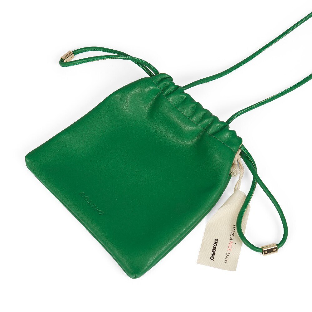 Gioseppo, Geanta crossbody de piele ecologica Leyrat, Verde