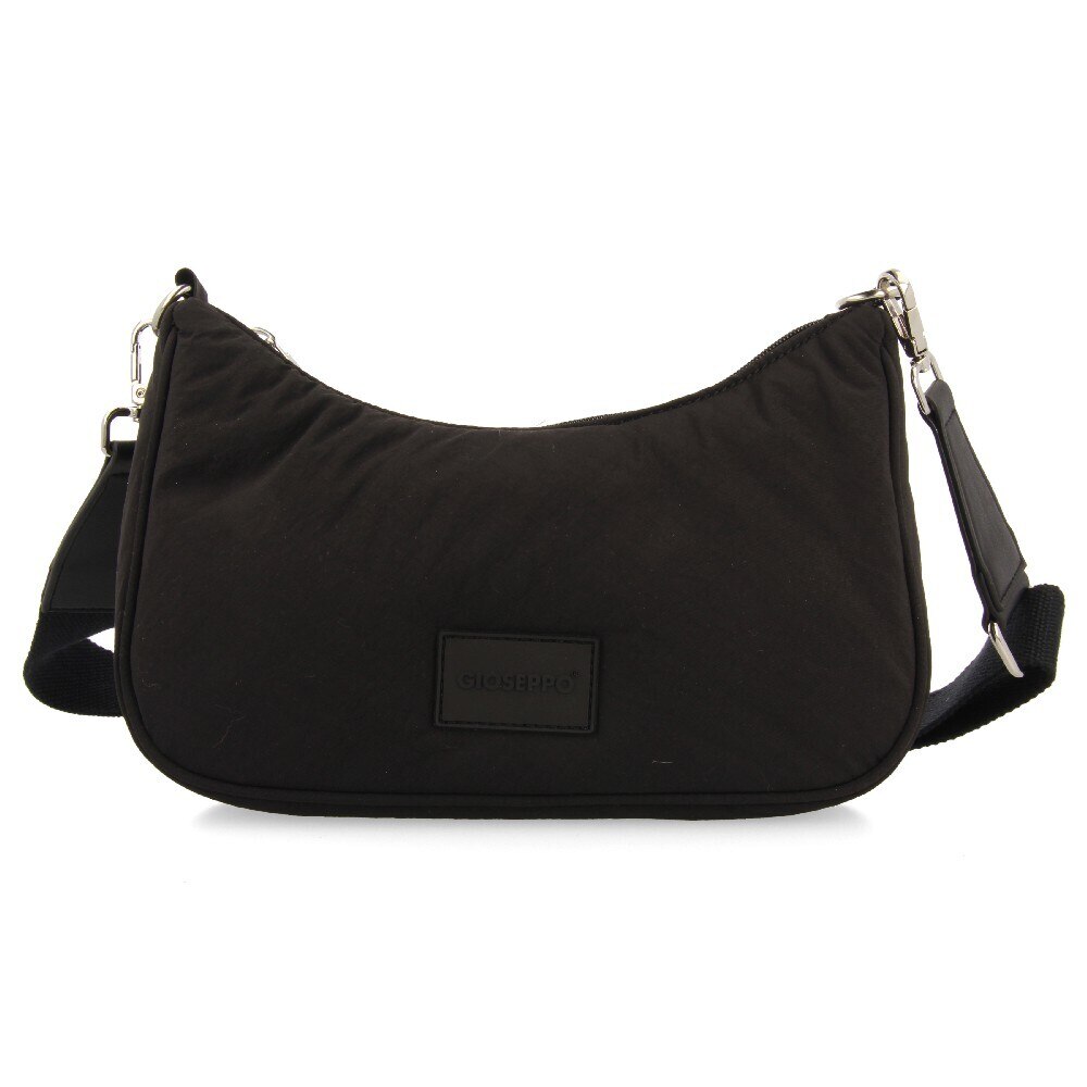 Gioseppo, Geanta crossbody cu bareta detasabila, Negru