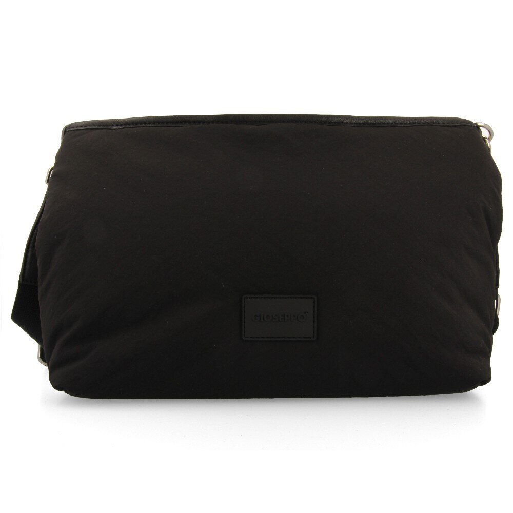 Gioseppo, Geanta crossbody cu bareta detasabila, Negru