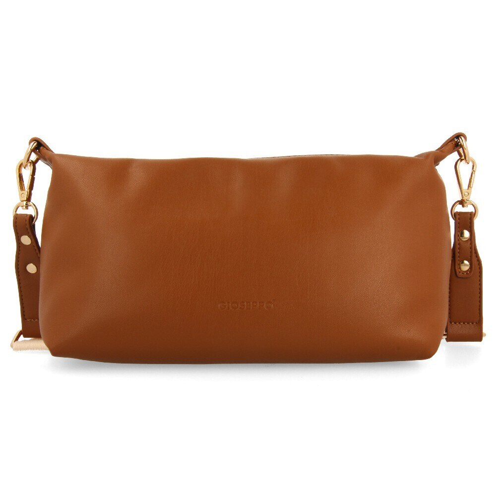 Gioseppo, Geanta de piele ecologica cu bareta de umar, Caramel