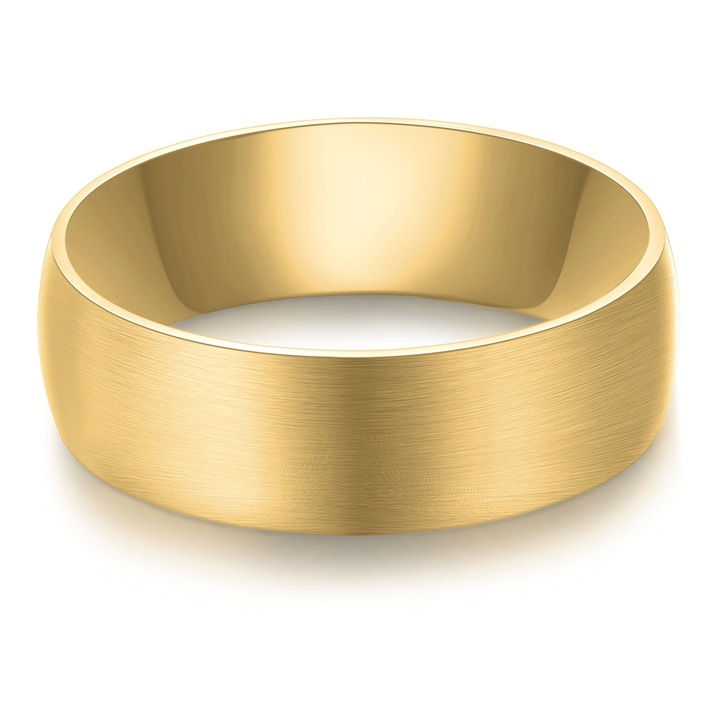 True Rebels, Inel de otel inoxidabil placat cu aur de 14K