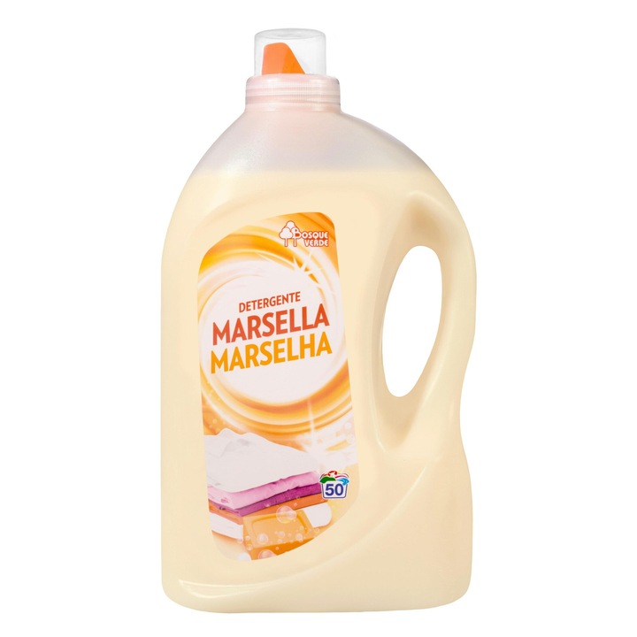 Detergent de rufe sapun natural din Marsella lichid, 3L