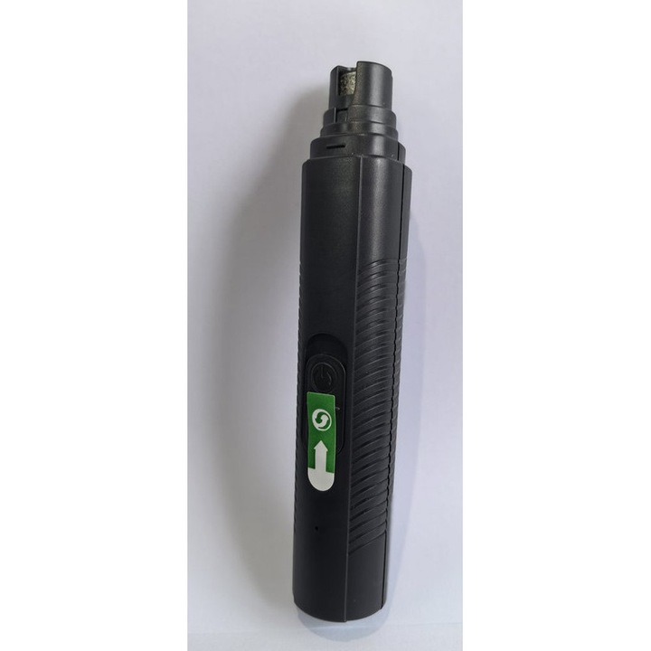 Aparat electric pentru infrumusetarea unghiilor animalelor de companie - cu incarcare electrica si LED - negru - putere mare si previne prelucrarea excesiva a unghiilor