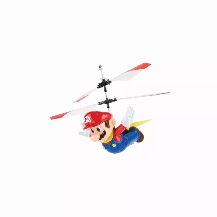 Elicopter Carrera RC Super Mario cu sistem gyro, controler 2-canal, 2,4GHz