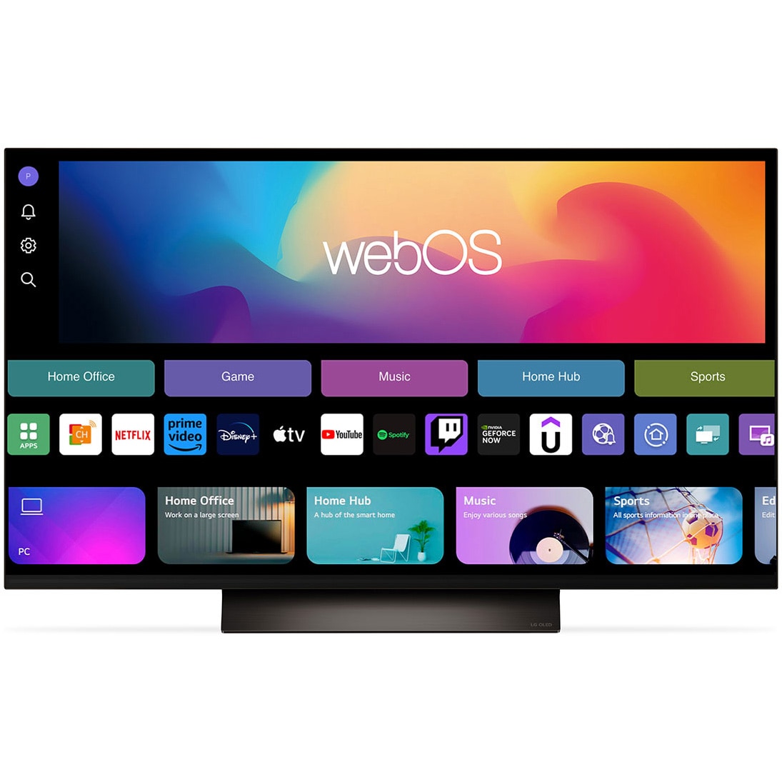 Televizor LG OLED evo 48C42LA, 121 cm, Smart, 4K Ultra HD, 100 Hz, Clasa G
