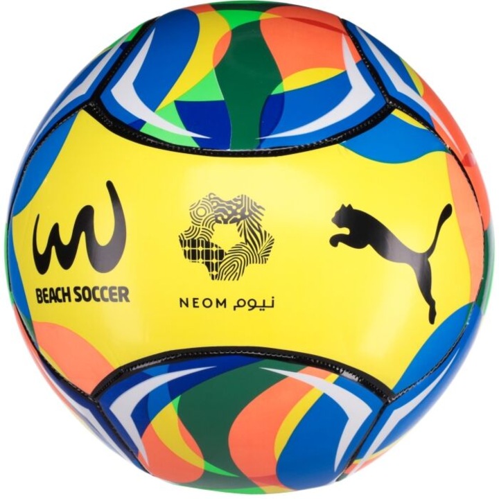 Minge fotbal Beach Football Ms Blazing Yellow, marimea 5, galben