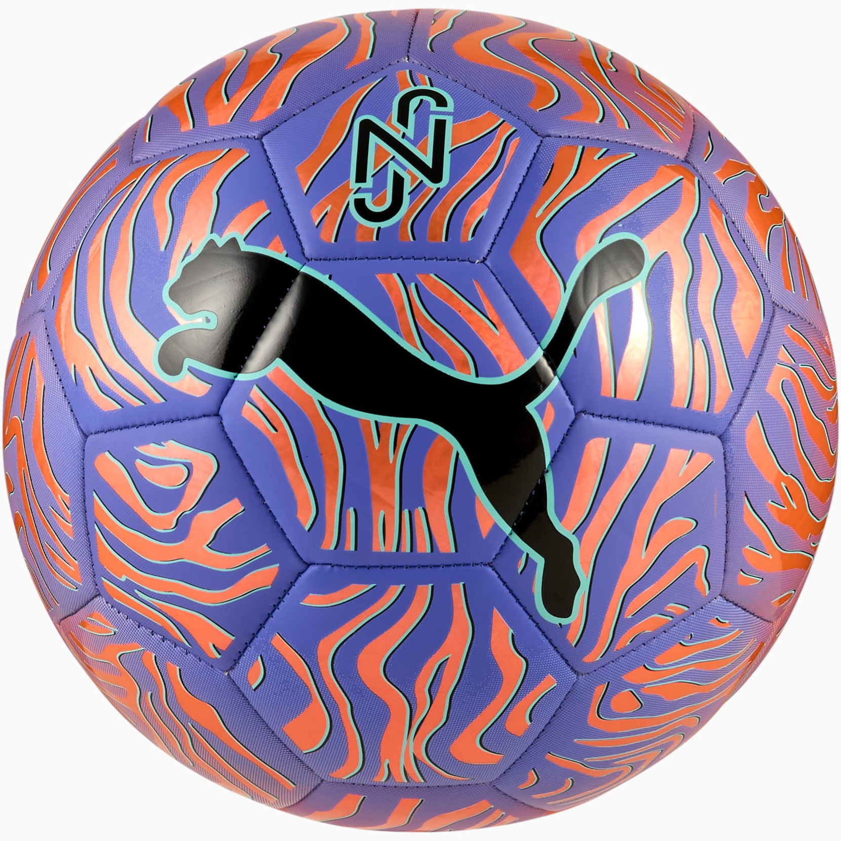 Minge fotbal Neymar Jr Graphic Miniball Orange Poppy, marimea Mini, portocaliu