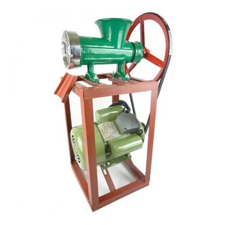 Masina tocat carne Nr.32, Motor electric 1.5KW URAL, Profesionala cu rulment si cadru metal