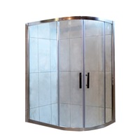 paravan de dus semirotund belform clear usa culisanta profil cromat sticla securizata 120 x 80 cm imagen 29_0_
0