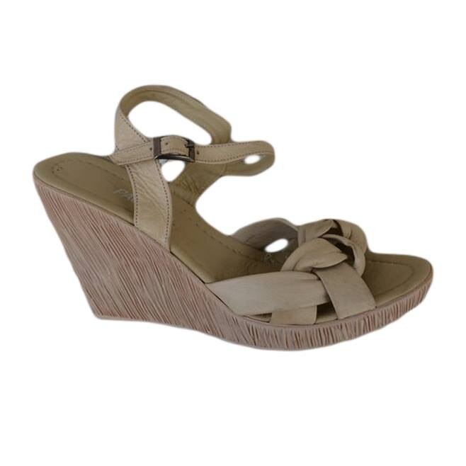 Sandale de vara, comode, D&J Exclusive, Bej