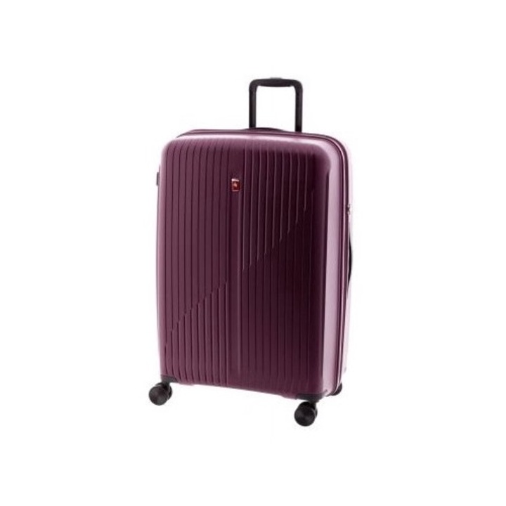 Troler mare extensibil Gladiator Calypso, polipropilena, cifru TSA, 73 cm, grena