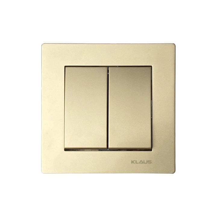 Intrerupator dublu GOLD