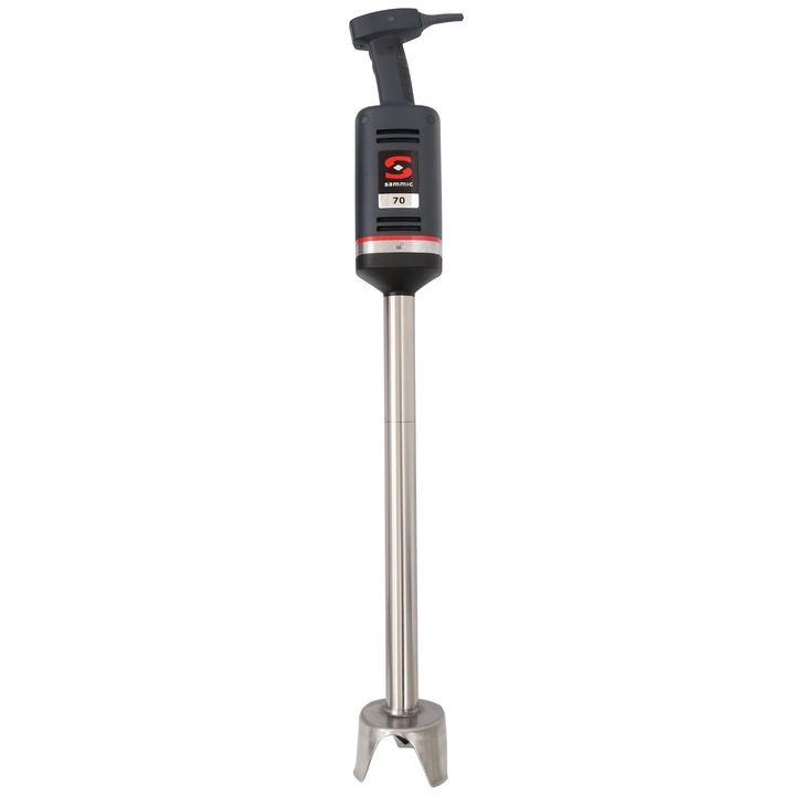 Mixer manual XM-72, 750 W, 12 000 rpm, inox, 4,57 kg, set cu cap de mixare